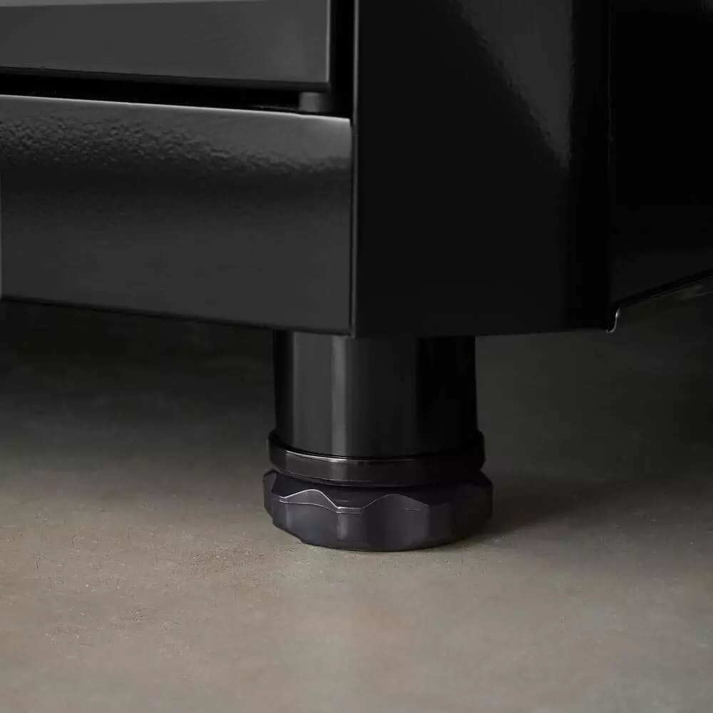 Husky Ready-to-Assemble 24-Gauge Steel 1-Drawer 2-Door Garage Base Cabinet in Black (28 in. W x 33 in. H x 18 in. D 10 Husky Ready-to-Assemble 24-Gauge Steel 1-Drawer 2-Door Garage Base Cabinet in Black (28 in. W x 33 in. H x 18 in. D - Image 8