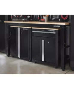 Husky Ready-to-Assemble 24-Gauge Steel 1-Drawer 2-Door Garage Base Cabinet in Black (28 in. W x 33 in. H x 18 in. D 26 Husky Ready-to-Assemble 24-Gauge Steel 1-Drawer 2-Door Garage Base Cabinet in Black (28 in. W x 33 in. H x 18 in. D -FixPro Store black husky free standing cabinets g2801b us fa 1000