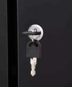 Husky Ready-to-Assemble 24-Gauge Steel Freestanding Garage Cabinet in Black (48 in. W x 72 in. H x 18 in. D) -FixPro Store black husky free standing cabinets g4802t us c3 1000