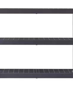 Husky 3-Tier Industrial Duty Steel Freestanding Garage Storage Shelving Unit in Black (65 in. W x 54 in. H x 24 in. D) -FixPro Store black husky freestanding shelving units n2w652454w3b 77 1000