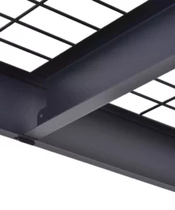 Husky 4-Tier Industrial Duty Steel Freestanding Garage Storage Shelving Unit in Black (77 in. W x 78 in. H x 24 in. D) -FixPro Store black husky freestanding shelving units n2w772478w4b fa 1000