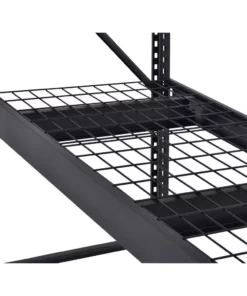 Husky 5-Tier Industrial Duty Steel Freestanding Garage Storage Shelving Unit in Black (90 in. W x 90 in. H x 24 in. D) 26 Husky 5-Tier Industrial Duty Steel Freestanding Garage Storage Shelving Unit in Black (90 in. W x 90 in. H x 24 in. D) -FixPro Store black husky freestanding shelving units n2w902490w5b 44 1000