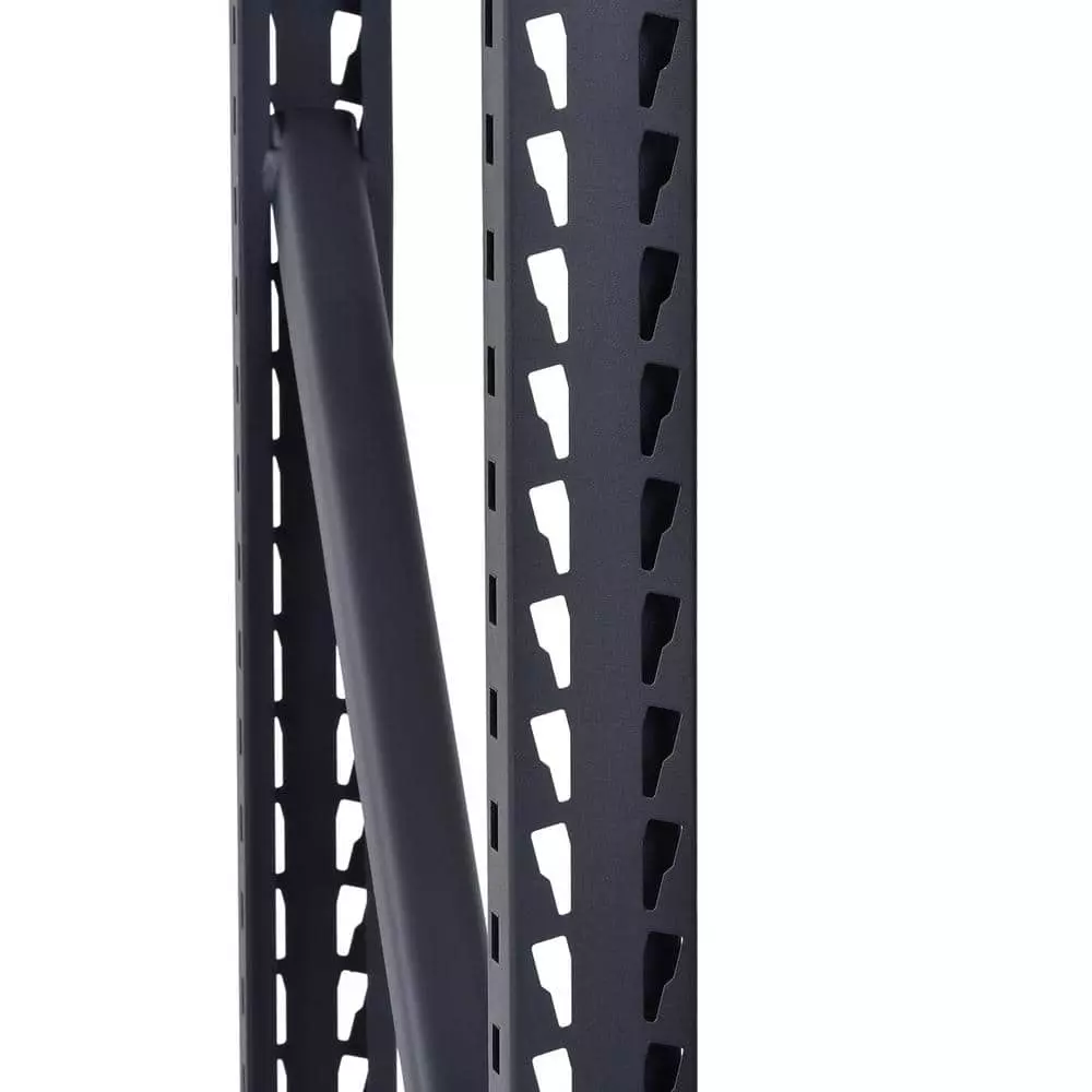 Husky 5-Tier Industrial Duty Steel Freestanding Garage Storage Shelving Unit in Black (90 in. W x 90 in. H x 24 in. D) 15 Husky 5-Tier Industrial Duty Steel Freestanding Garage Storage Shelving Unit in Black (90 in. W x 90 in. H x 24 in. D) - Image 13