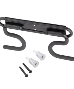 Husky 50 lbs. Heavy-Duty Wall-Mounted Double S-Hook with Mounting Hardware