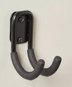 Husky Small Wall Mounted J-Hook -FixPro Store black husky garage storage hooks 842245 76 1000