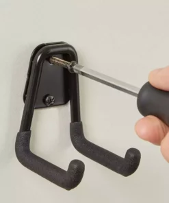 Husky Small Wall Mounted U-Hook -FixPro Store black husky garage storage hooks 860715 fa 1000
