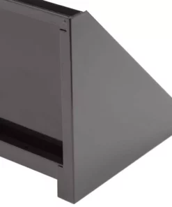 Husky Steel Garage Wall Shelf in Black (36 in. W x 9 in. H x 9 in. D) -FixPro Store black husky garage wall shelving g3600as us a0 1000