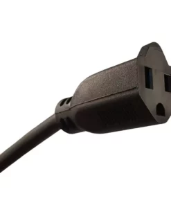 Husky 50 ft. 14/3 Oil Resistant Indoor/Outdoor Extension Cord, Black -FixPro Store black husky general purpose cords hd 277 614 4f 1000