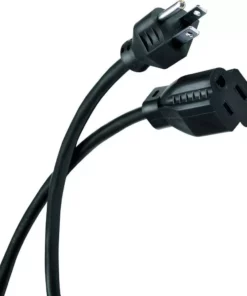 Husky 50 ft. 14/3 Oil Resistant Indoor/Outdoor Extension Cord, Black -FixPro Store black husky general purpose cords hd 277 614 d4 1000