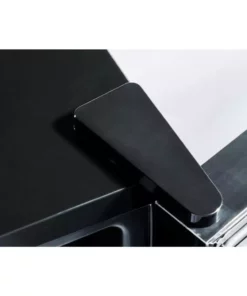 Husky 1.51 Cu. ft. 40-Can Retro Freestanding Quiet Compact Countertop Mini Fridge with Reversible Door without Freezer (Black) -FixPro Store black husky mini fridges osfr002 bm 1d 1000