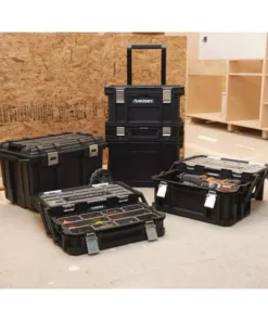 Husky 26 in. Connect Rolling Tool Box Black -FixPro Store black husky modular tool storage systems 228224 31 1000