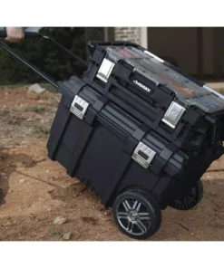 Husky 26 in. Connect Rolling Tool Box Black -FixPro Store black husky modular tool storage systems 228224 76 1000