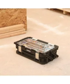 Husky 22 in. 22-Compartment Connect Cantilever Organizer for Small Parts Organizer -FixPro Store black husky modular tool storage systems 230379 40 1000