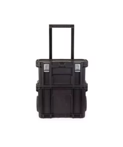 Husky 22 in. Connect Rolling System Plastic Tool Box -FixPro Store black husky modular tool storage systems 230381 1f 1000