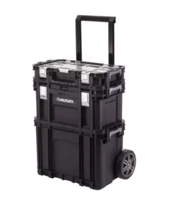 Husky 22 in. Connect Rolling System Plastic Tool Box