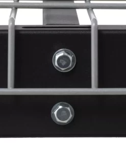 Husky Adjustable Height Overhead Ceiling Mount Garage Rack in Black (42 in. H x 96 in. W x 32 in. D) -FixPro Store black husky overhead garage storage acr3296b p 4f 1000