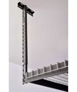 Husky Adjustable Height Overhead Ceiling Mount Garage Rack in Black (42 in. H x 96 in. W x 32 in. D) -FixPro Store black husky overhead garage storage acr3296b p 66 1000