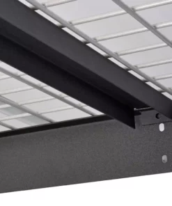 Husky Adjustable Height Overhead Ceiling Mount Garage Rack in Black (42 in. H x 96 in. W x 32 in. D) -FixPro Store black husky overhead garage storage acr3296b p fa 1000