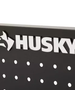 Husky 46 in. Pegboard Back Wall for Mobile Workbench -FixPro Store black husky pegboards d6tc09001 a0 1000