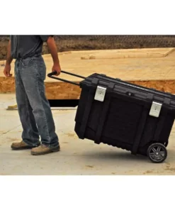 Husky 37 in. Rolling Tool Box Utility Cart Black -FixPro Store black husky portable tool boxes 209261 31 1000