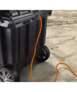 Husky 37 in. Rolling Tool Box Utility Cart Black -FixPro Store black husky portable tool boxes 209261 fa 1000