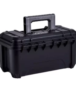 Husky 16 in. Black Plastic Portable Tool Box with Metal Latches 15 Husky 16 in. Black Plastic Portable Tool Box with Metal Latches -FixPro Store black husky portable tool boxes 235574 4f 1000
