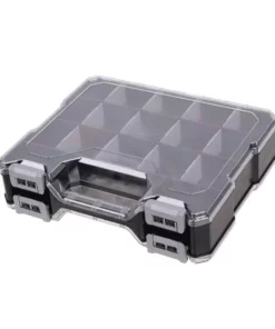 Husky 34-Compartment Plastic Double Sided Small Parts Organizer 9 Husky 34-Compartment Plastic Double Sided Small Parts Organizer -FixPro Store black husky small parts organizers thd2020 001 1f 1000