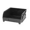 Husky Stackable Garage Storage Bin (5 in. H x 11 in. W x 11 in. D) -FixPro Store black husky storage bins shskystkb 64 1000