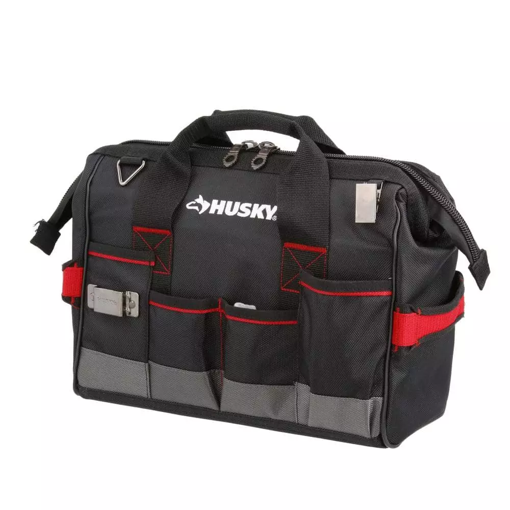 Husky 14 in. Large Mouth Tool Bag 8 Husky 14 in. Large Mouth Tool Bag - Image 6