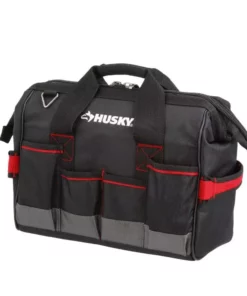 Husky 14 in. Large Mouth Tool Bag 19 Husky 14 in. Large Mouth Tool Bag -FixPro Store black husky tool bags 67125 02 44 1000