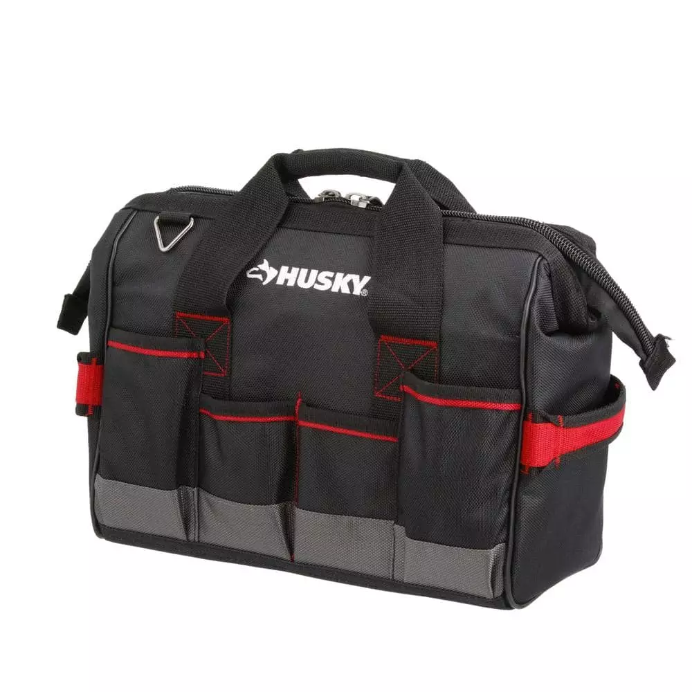 Husky 14 in. Large Mouth Tool Bag 9 Husky 14 in. Large Mouth Tool Bag - Image 7
