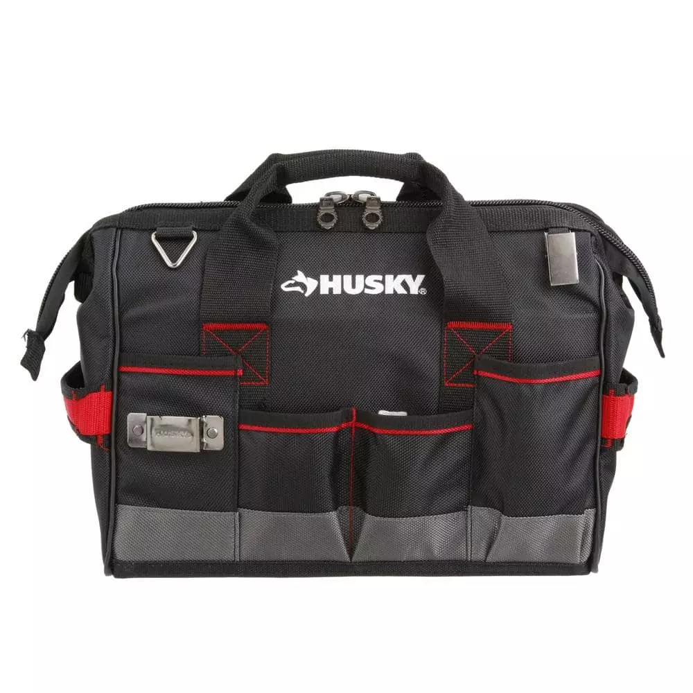 Husky 14 in. Large Mouth Tool Bag 7 Husky 14 in. Large Mouth Tool Bag - Image 5