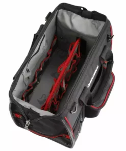 Husky 16 in. Large Mouth Tool Bag with Tool Wall -FixPro Store black husky tool bags 67126 02 40 1000
