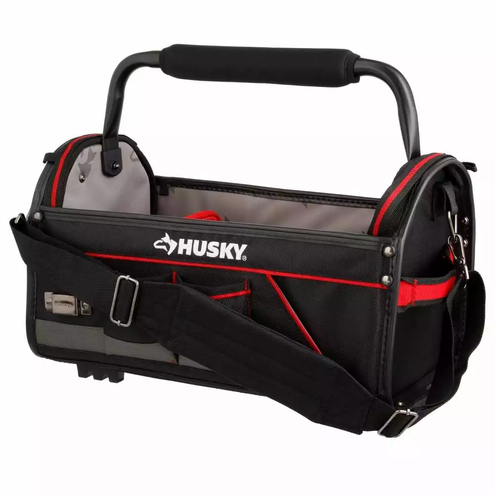 Husky 20 in. Pro Tool Tote with Removable Tool Wall 12 Husky 20 in. Pro Tool Tote with Removable Tool Wall - Image 10