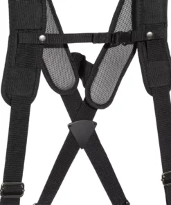 Husky 2-Bag 18 -Pocket Black Framer's Suspension Rig Work Tool Belt with Suspenders -FixPro Store black husky tool belts hd00116 th 1d 1000