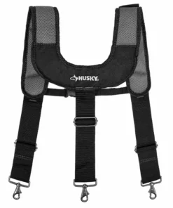 Husky 16-Pocket Black Carpenter's Tool Belt with Suspenders 15 Husky 16-Pocket Black Carpenter's Tool Belt with Suspenders -FixPro Store black husky tool belts hd00144 4f 1000