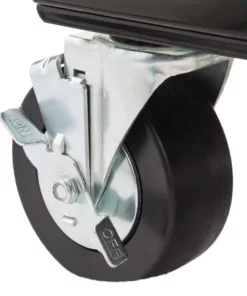 Husky 33 in 4-Drawer Mechanics Cart with Extended Side Table and Bottle Tray -FixPro Store black husky tool carts xhouc3304b11 1d 1000