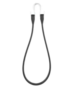Husky 3/4 in. x 36 in. EPDM Rubber Tie-Down Strap with Steel Hook -FixPro Store blacks husky bungee cords fh47229 40 1000
