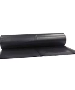Husky 10 ft. x 25 ft. Black 3.5 mil Polyethylene Sheeting -FixPro Store blacks husky plastic sheeting rshk3510 25b u 4f 1000