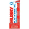Husky 10 ft. x 25 ft. Black 3.5 mil Polyethylene Sheeting -FixPro Store blacks husky plastic sheeting rshk3510 25b u 64 1000
