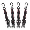 Husky 1 in. x 12 ft. Ratchet Tie Down With S Hook (4-Pack) -FixPro Store blacks husky ratchet straps fh0829 64 1000 1