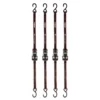 Husky 12 ft. x 1 in. Ratchet Tie Down with S Hook (4-Pack)