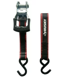 Husky 16 ft. x 1.25 in. Ratchet Tie-Down Straps with S-Hook (2-Pack) -FixPro Store blacks husky ratchet straps fh0935e c3 1000