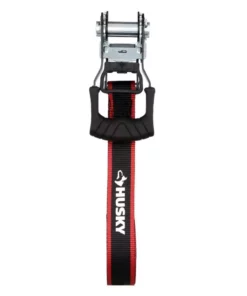 Husky 1-1/4 in. x 16 ft. Endless Loop Ratchet Tie-Down Strap -FixPro Store blacks husky tie down hardware accessories fh0881 1d 1000