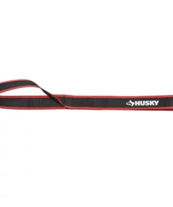 Husky 18 in. x 1-1/4 in. Soft Loop Strap (1-Pack) -FixPro Store blacks husky tie down hardware accessories fh1084t 40 1000