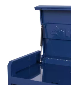 Husky 27 in. 10-Drawer Blue Tool Chest Combo -FixPro Store blue husky tool chest combos h27ch5tr5blu 4f 1000