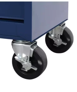 Husky 27 in. 10-Drawer Blue Tool Chest Combo -FixPro Store blue husky tool chest combos h27ch5tr5blu 76 1000