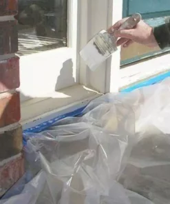 Husky 10 ft. x 100 ft. Clear 3 mil Plastic Sheeting -FixPro Store clear husky plastic sheeting cf0310c 4f 1000