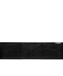 Husky 52 in. W to 72 in. Adjustable Pegboard, Gloss Black -FixPro Store gloss black husky pegboards hoaa52b11 4f 1000