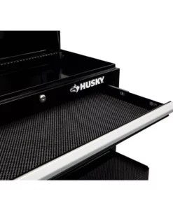 Husky 26 in. W x 12 in. D Standard Duty 4-Drawer Top Tool Chest in Gloss Black -FixPro Store gloss black husky top tool chests hkst98065bk 1f 1000